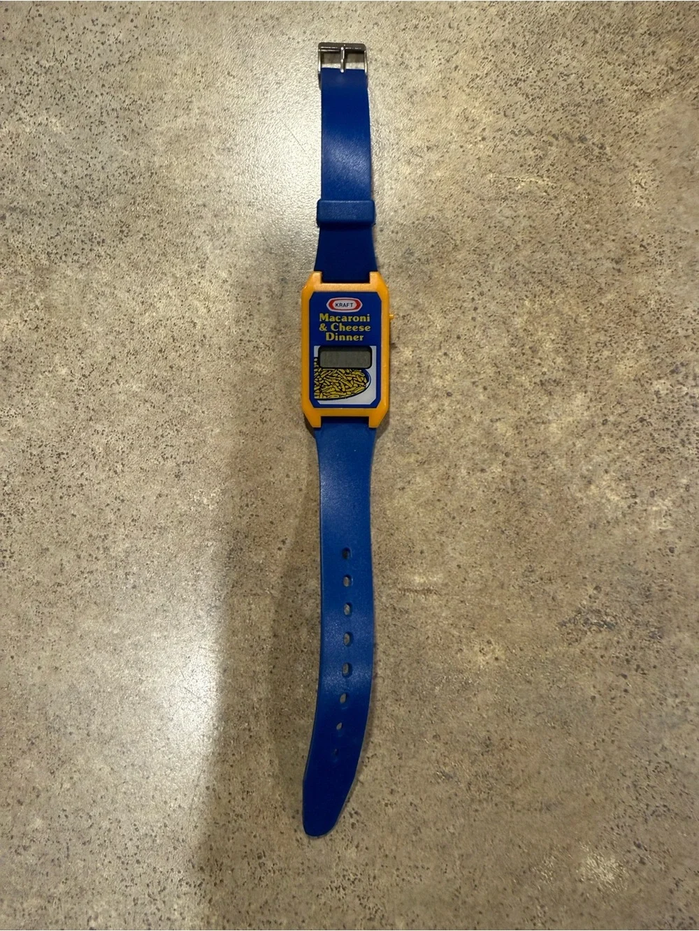 *Non-Working* Vintage Kraft Macaroni & Cheese Dinner Digital Watch Super Rare